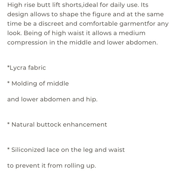 Fit Dolls Collection HIGH RISE BUTT LIFT SHORTS - Picture 7 of 8